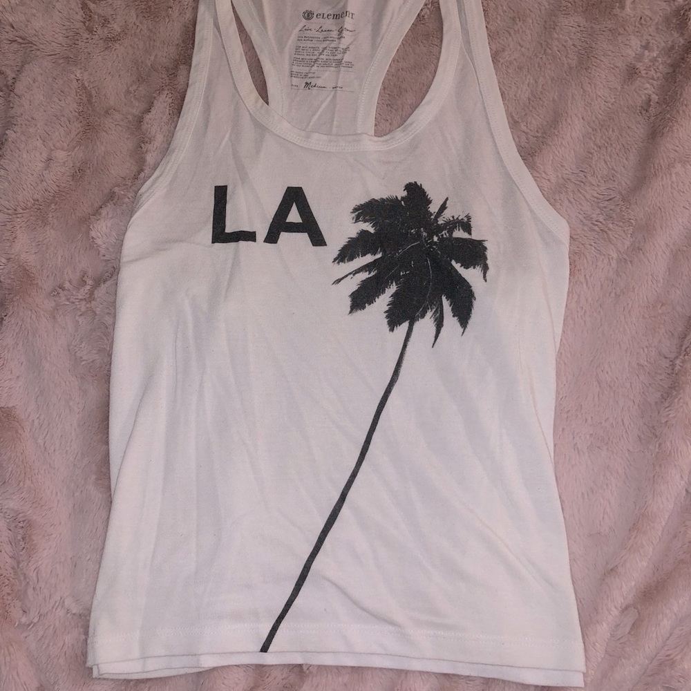 ELEMENT Palm Tree LA crop top